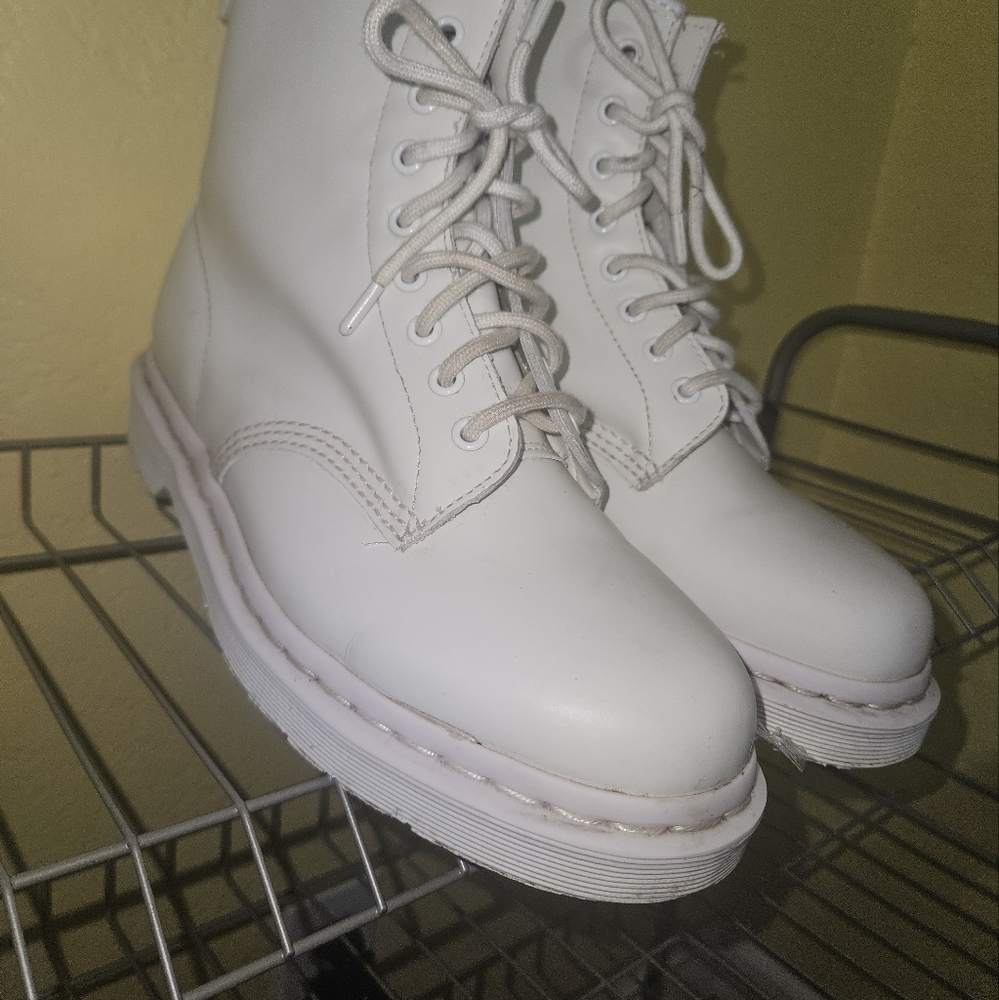 White doc martens